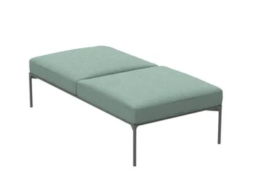 BLOOM 1205 - Contemporary style upholstered fabric day bed by Et al. - view 2